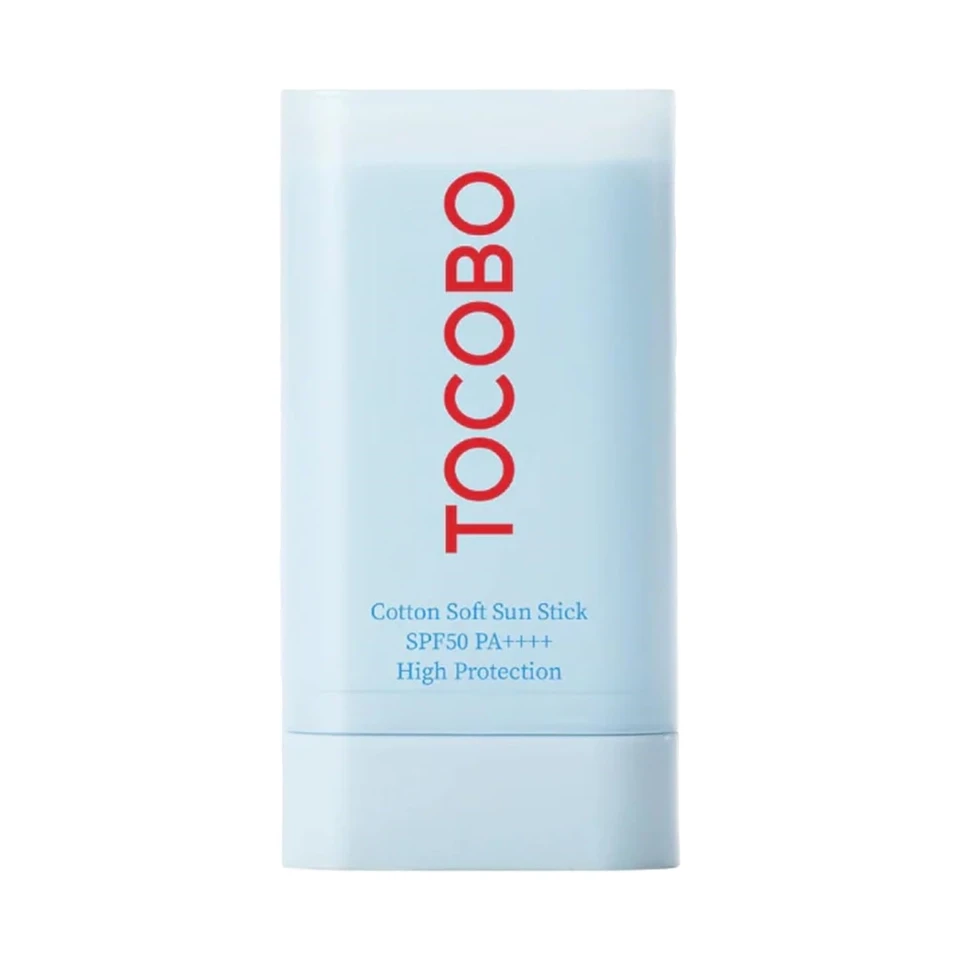 ضد آفتاب استیکی توکوبو حاوی عصاره پنبه کتان سافت Tocobo Cotton Soft Sun Stick SPF50 وزن 19 گرم - ارس شاین