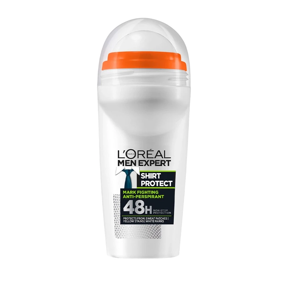 مام رولی مردانه لورآل رایحه محافظ پیراهن L'OREAL SHIRT PROTECT حجم 50 میلی لیتر - ارس شاین