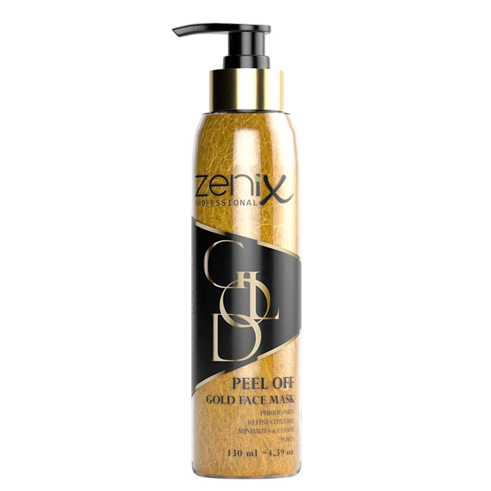 ماسک صورت طلایی لایه بردار زنیکس zenix peel off face mask gold حجم 130 میلی لیتر - ارس شاین