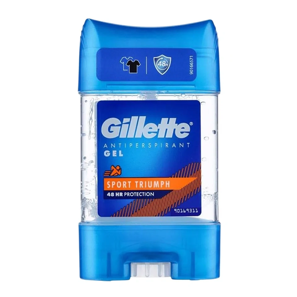 مام ضد تعریق ژله ای ژیلت 48 ساعته رایحه پیروزی ورزشی Gillette SPORT TRIUMPH حجم 70 میلی لیتر - ارس شاین
