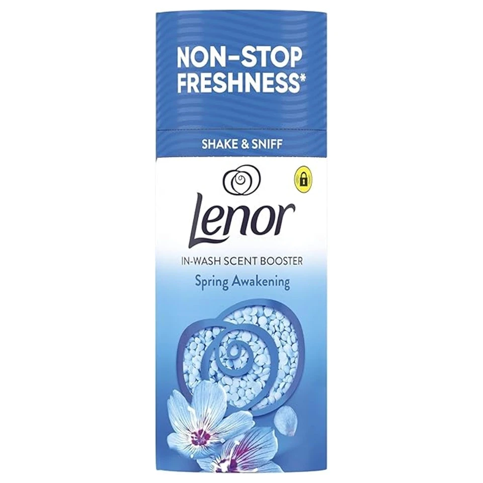 بوستر خوشبو کننده لباس لنور رایحه بیداری بهار Lenor IN-WASH SCENT BOOSTER وزن 155 گرم - ارس شاین