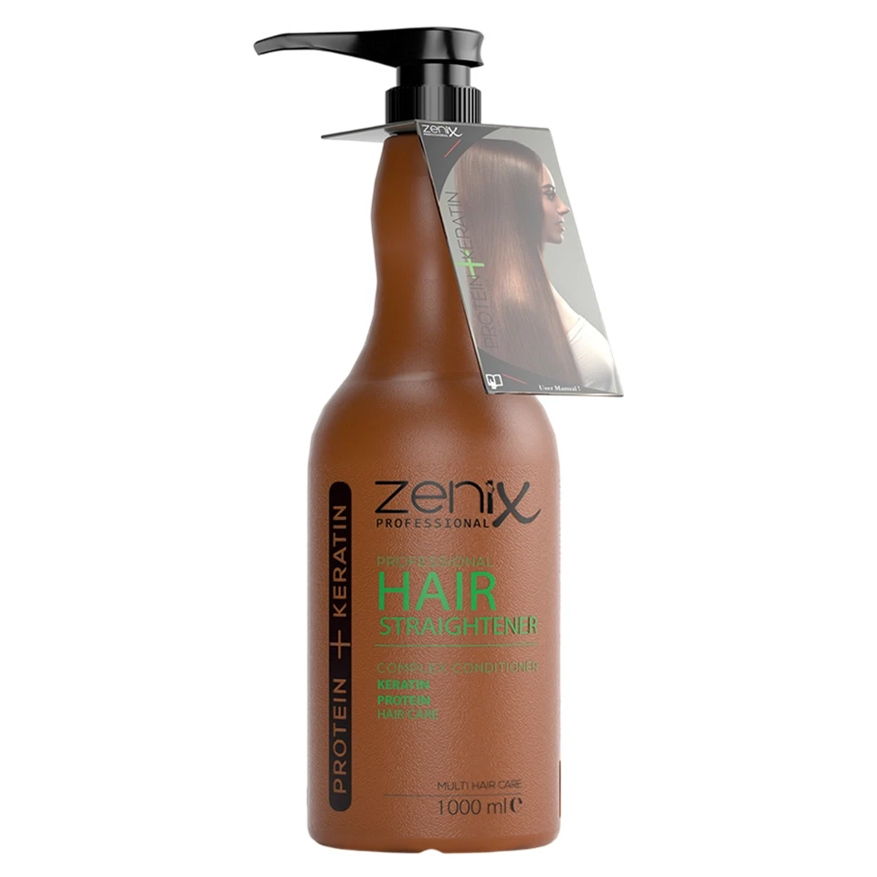 کراتین مو زنیکس zenix protein keratin series hair care straightener حجم 1000 میلی لیتر - ارس شاین