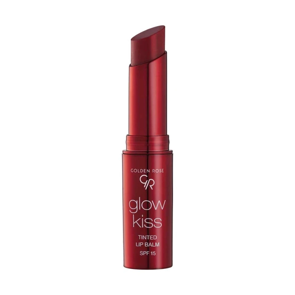تینت لب جامد گلدن رز شماره 05 (آب گیلاس) GOLDEN ROSE glow kiss TINTED LIP BALM - ارس شاین