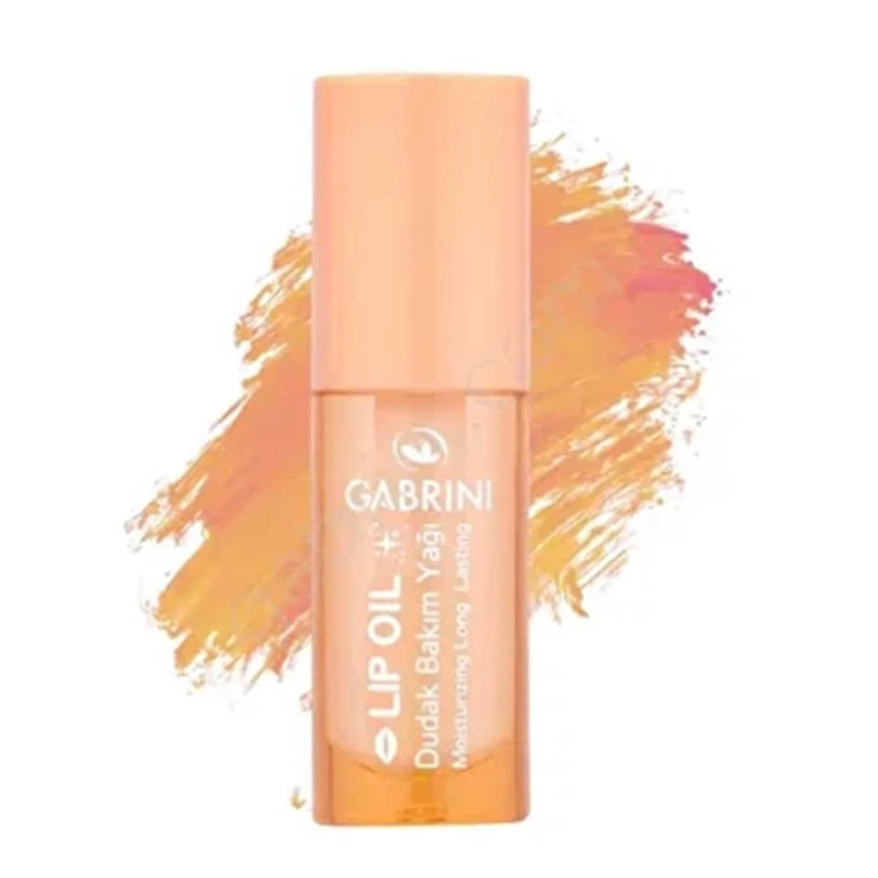 روغن لب گابرینی هلویی GABRINI Lip Oil - Peach حجم 5 میلی لیتر - ارس شاین