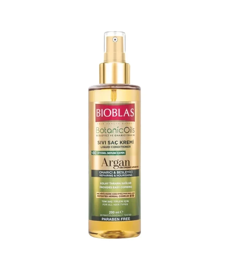 اسپری دوفاز بیوبلاس مدل آرگان BIOBLAS ARGAN حجم 200 میلی لیتر - ارس شاین