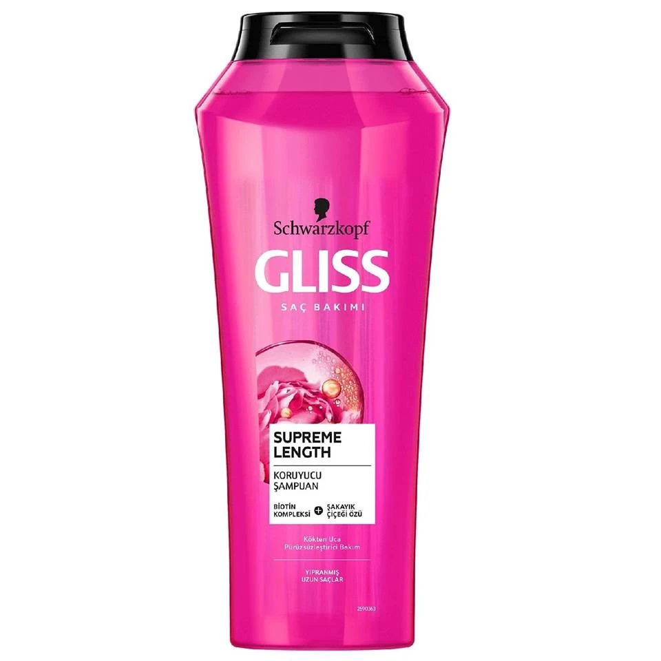 شامپو مو گلیس سوپر لنگث GLISS SUPER LENGH حجم 500 میلی لیتر - ارس شاین
