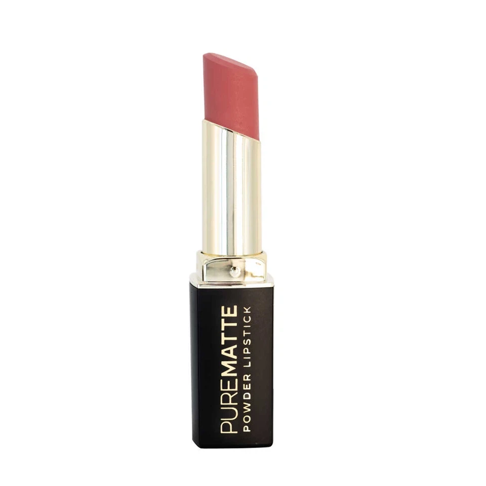 رژ جامد پودری گلدن رز شماره 113 GOLDEN ROSE PUREMATTE POWDER - ارس شاین