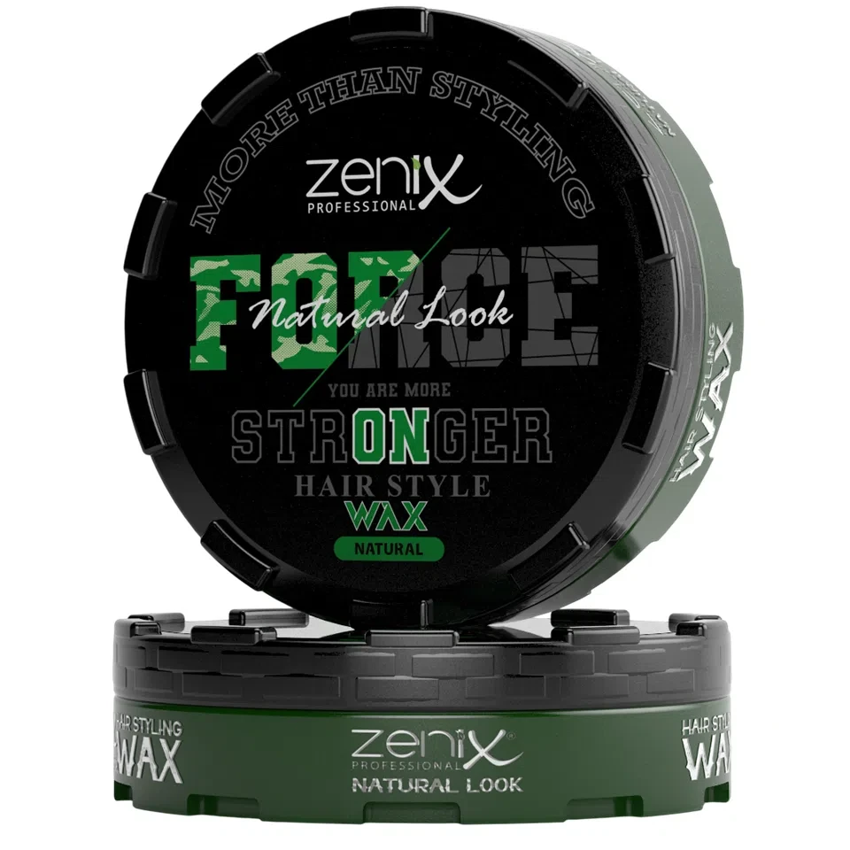 واکس موی فورس مدل نچرال لوک زنیکس zenix force hair style wax natural look حجم 150 میلی لیتر - ارس شاین