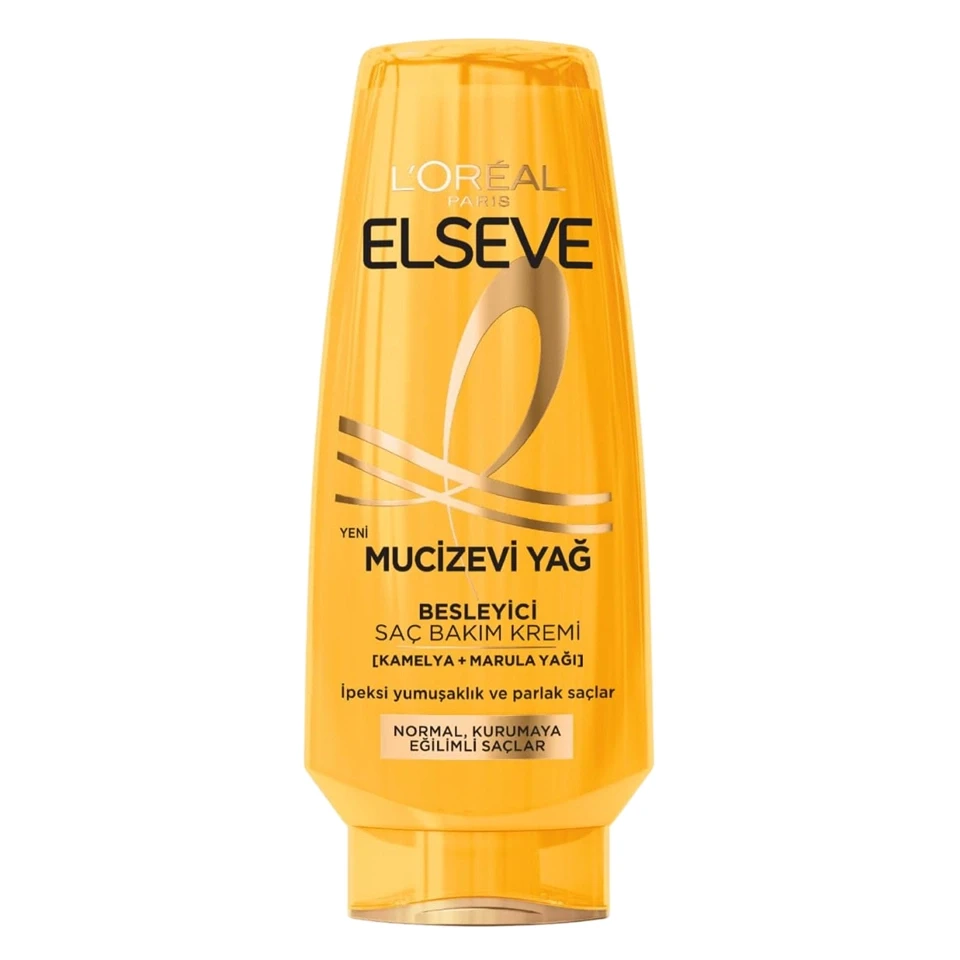 نرم کننده مو لورآل السیو روغن معجزه‌آسا L’Oréal Elseve MUCİZEVİ YAĞ حجم 250 میلی لیتر - ارس شاین
