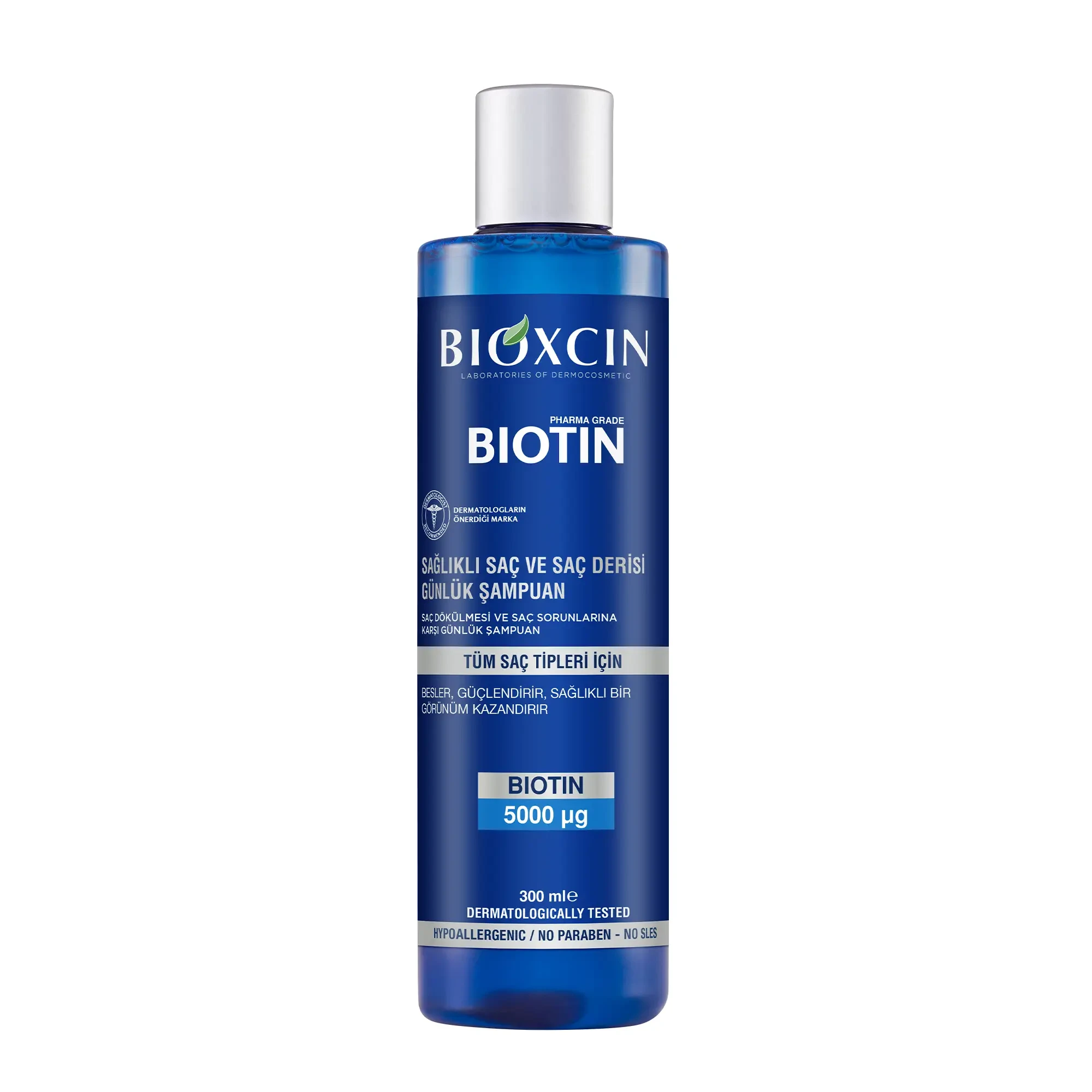 شامپو مو بیوکسین مدل بیوتین BIOXCIN BIOTIN حجم 300 میلی لیتر - ارس شاین