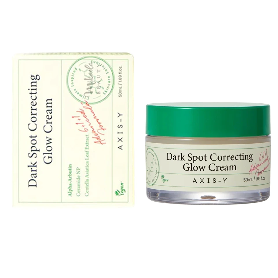 کرم ضد لک و درخشان کننده دارک اسپات اکسیس وای AXIS-Y Dark Spot Correcting Glow Cream حجم 50 میلی لیتر - ارس شاین