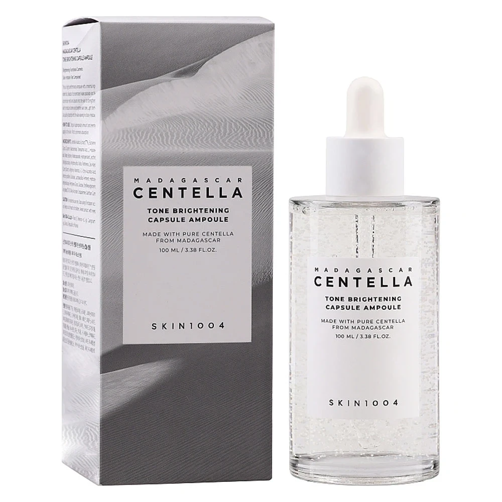 آمپول روشن کننده و ضد لک ماداگاسکار سنتلا CENTELLA TONE BRIGHTENING CAPSULE AMPOULE حجم 100 میلی لیتر - ارس شاین