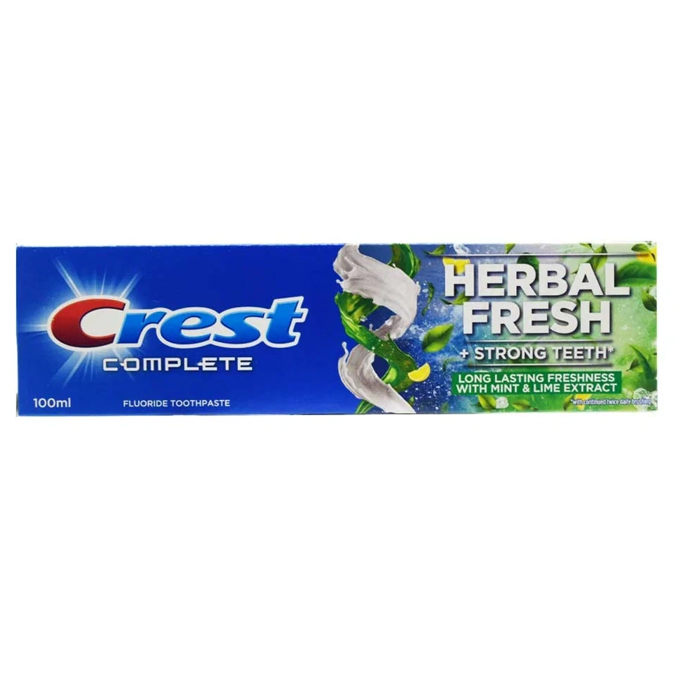 خمیر دندان کرست مدل هربال فرش Crest HERBAL FRESH حجم 100 میلی لیتر - ارس شاین