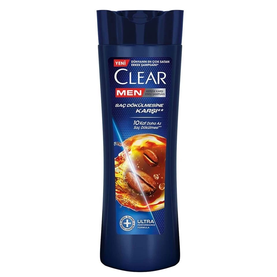 شامپو مو ضد شوره کلیر مردانه ضد ریزش مو CLEAR MEN Saç Dökülmesine Karşı حجم 350 میلی لیتر - ارس شاین