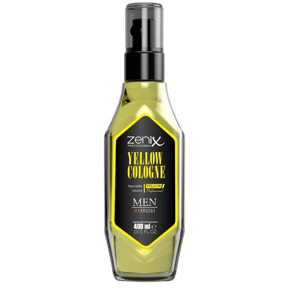 افتر شیو زنیکس رایحه زرد zenix men cologne yellow حجم 400 میلی لیتر - ارس شاین