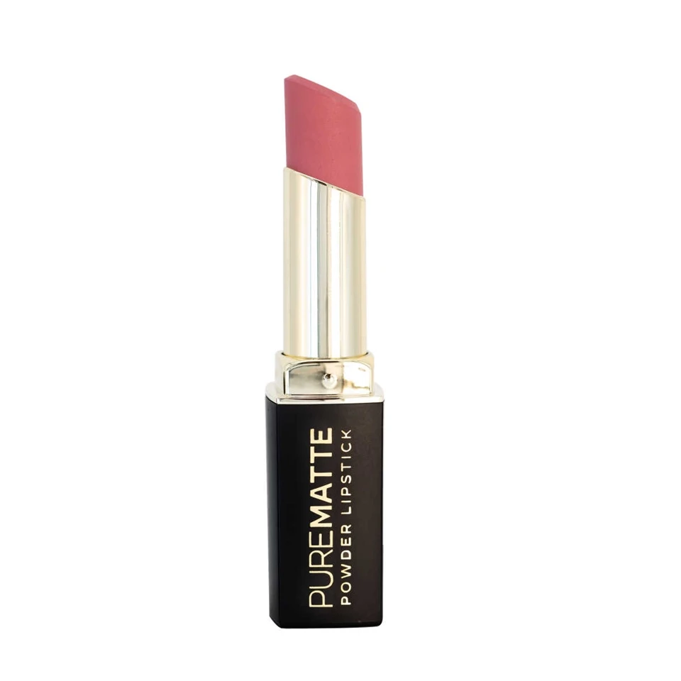 رژ جامد پودری گلدن رز شماره 114 GOLDEN ROSE PUREMATTE POWDER - ارس شاین