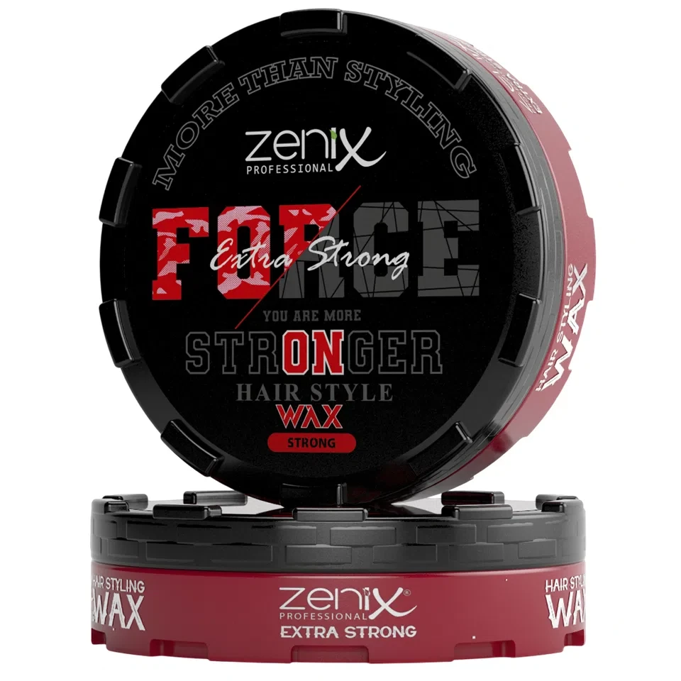 واکس موی فورس مدل اکسترا استرانگ زنیکس zenix force hair style wax extra strong حجم 150 میلی لیتر - ارس شاین