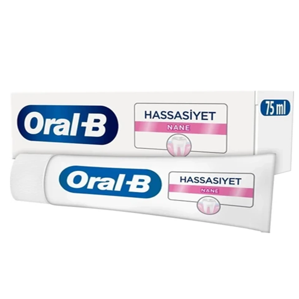 خمیر دندان اورال بی مدل ضد حساسیت Oral-B HASSASIYET حجم 75 میلی لیتر - ارس شاین