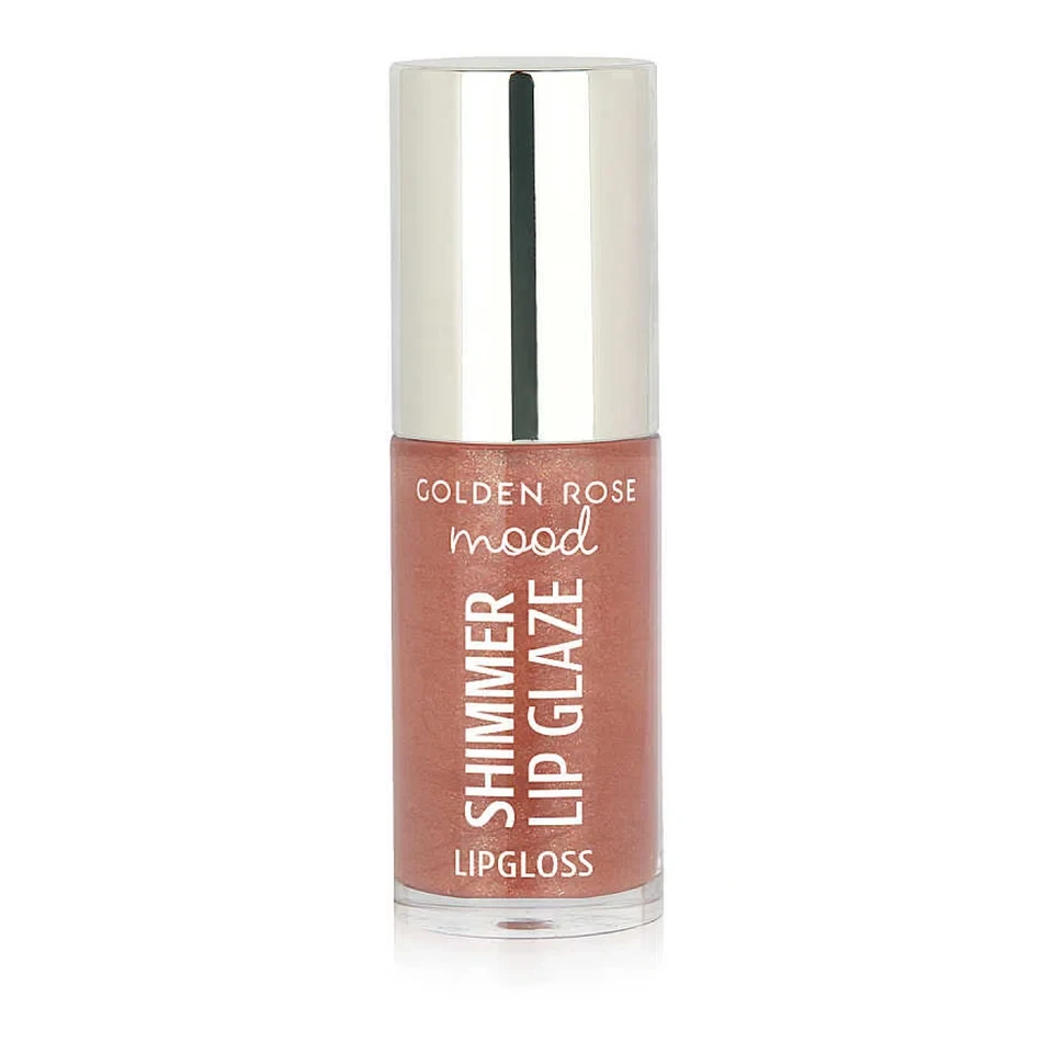لیپ گلس گلامی گلدن رز شماره 253 (غروب) GOLDEN ROSE SHIMMER LIP GLAZE - ارس شاین