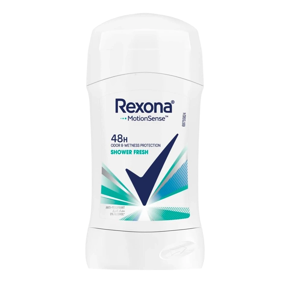 مام استیکی رکسونا زنانه رایحه شاورفرش Rexona shower fresh وزن 40 گرم - ارس شاین