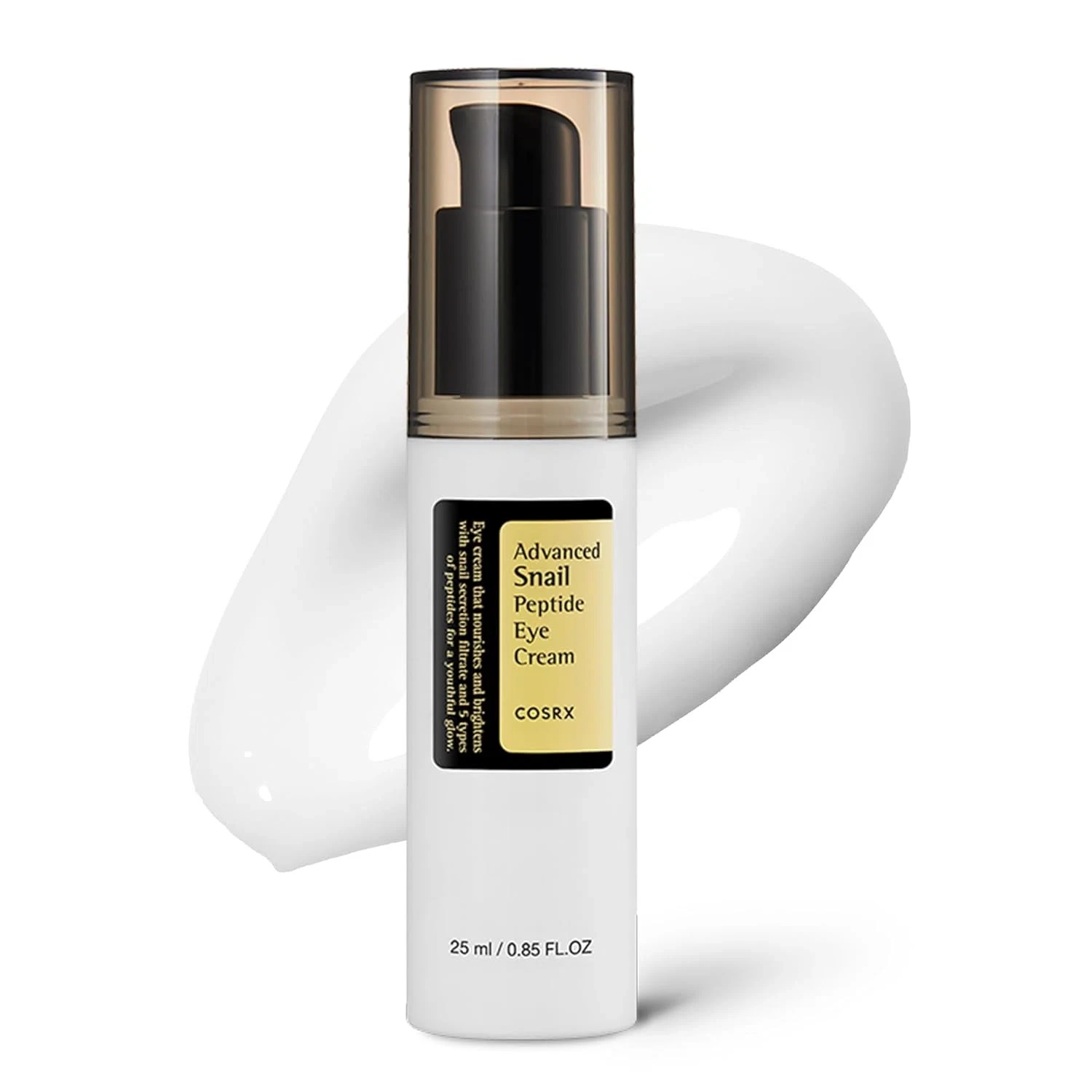 کرم دور چشم حلزون و پپتاید کوزارکس COSRX Advanced Snail Peptide Eye Cream حجم 25 میلی لیتر - ارس شاین