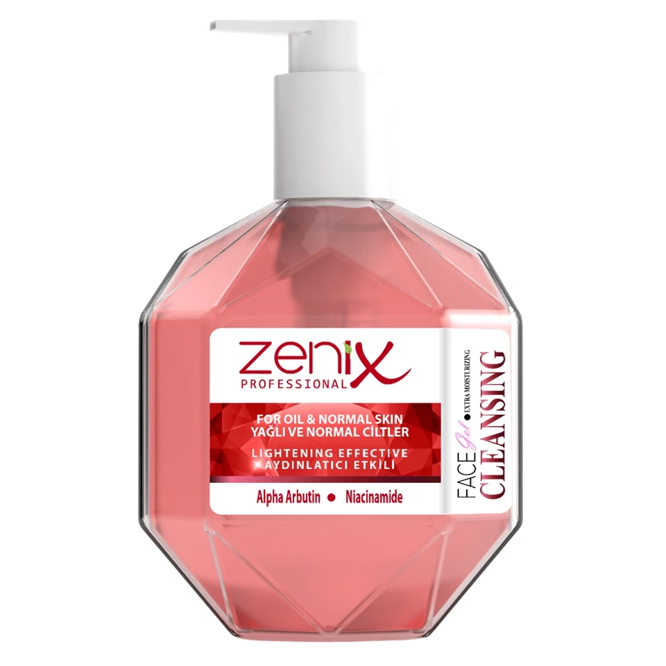 ژل شست و شوی صورت مناسب پوست های نرمال و چرب زنیکس zenix face cleaning gel for oily &amp; normal حجم 285 میلی لیتر - ارس شاین