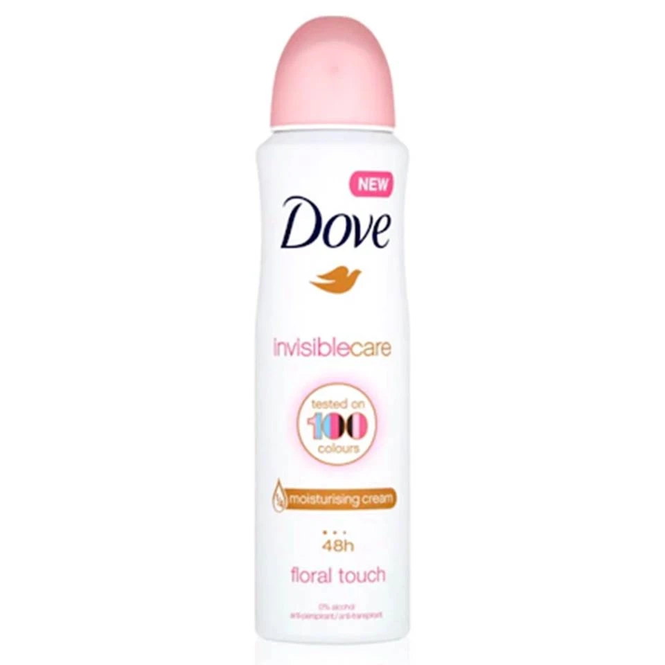 اسپری ضد تعریق داو اینویزیبل کر فلورال تاچ Dove Invisible Care Floral Touch حجم 250 میلی لیتر - ارس شاین