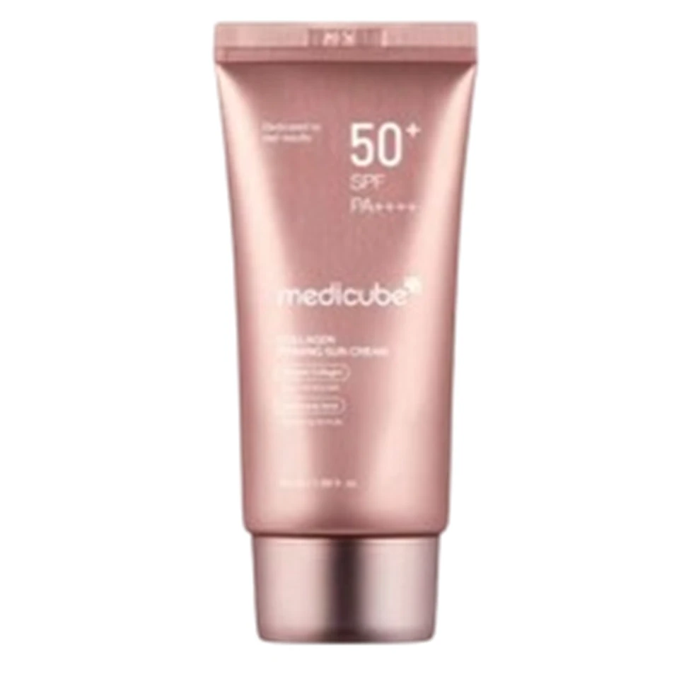 کرم ضد آفتاب ضد چروک و روشن کننده پوست کلاژن مدیکیوب medicube COLLAGEN FIRMING SUN CREAM SPF50 حجم 50 میلی لیتر - ارس شاین