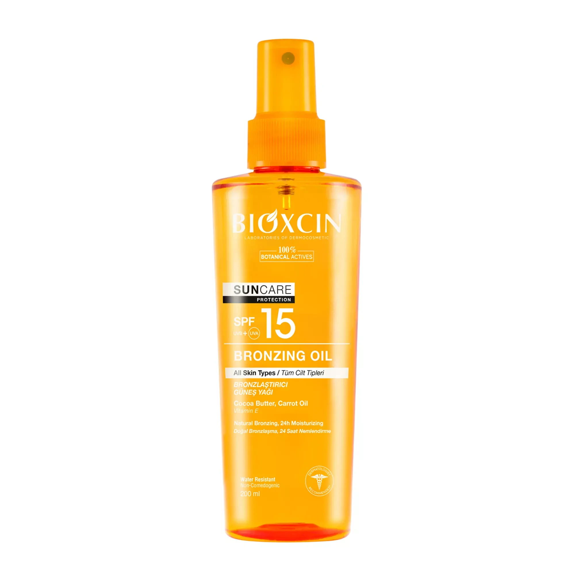 اسپری روغن برنز کننده بیوکسین BIOXCIN SUN CARE BONZING OIL حجم 200 میلی لیتر - ارس شاین