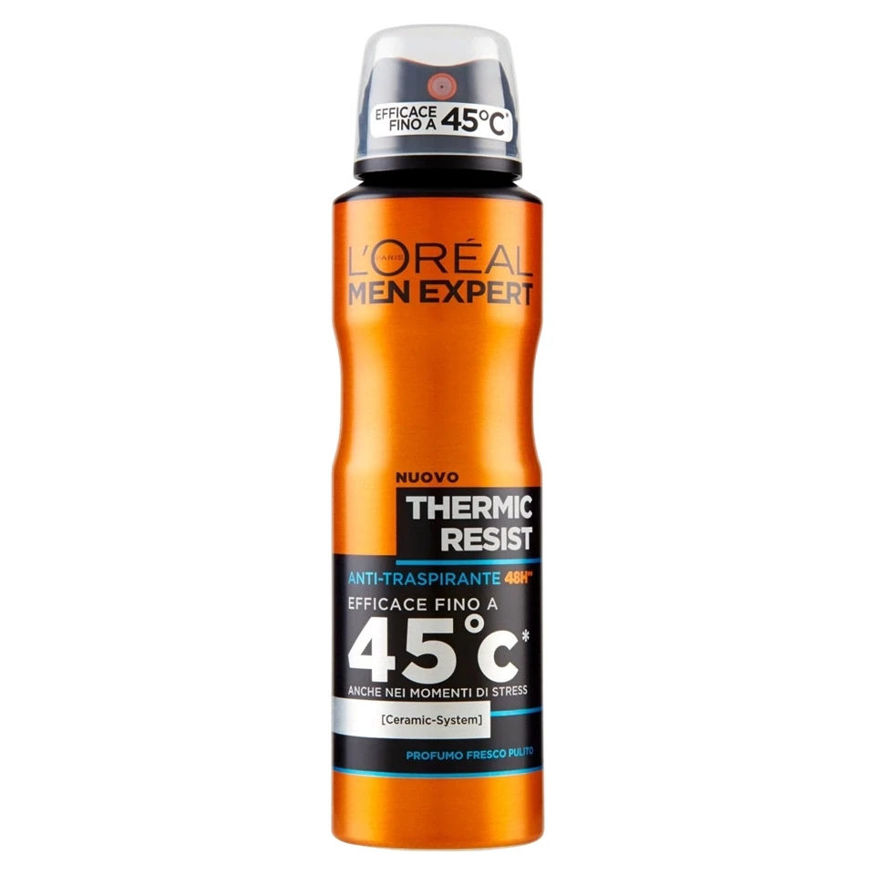 اسپری ضد تعریق مردانه لورال 48 ساعته رایحه مقاوم در برابر حرارت L'OREAL THERMIC RESIST حجم 250 میلی لیتر - ارس شاین