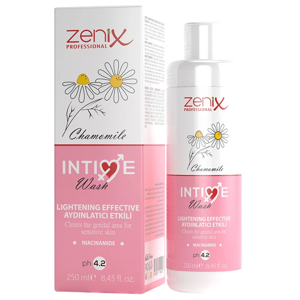 ژل بهداشتی بانوان زنیکس zenix skin genital care shampoo intime حجم 250 میلی لیتر - ارس شاین