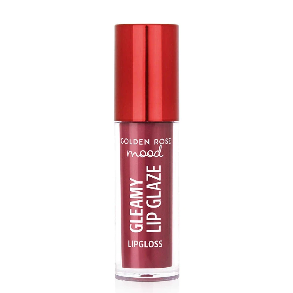 لیپ گلس گلامی گلدن رز شماره 206 (لعاب آلو) GOLDEN ROSE GLEAMY LIP GLAZE - ارس شاین