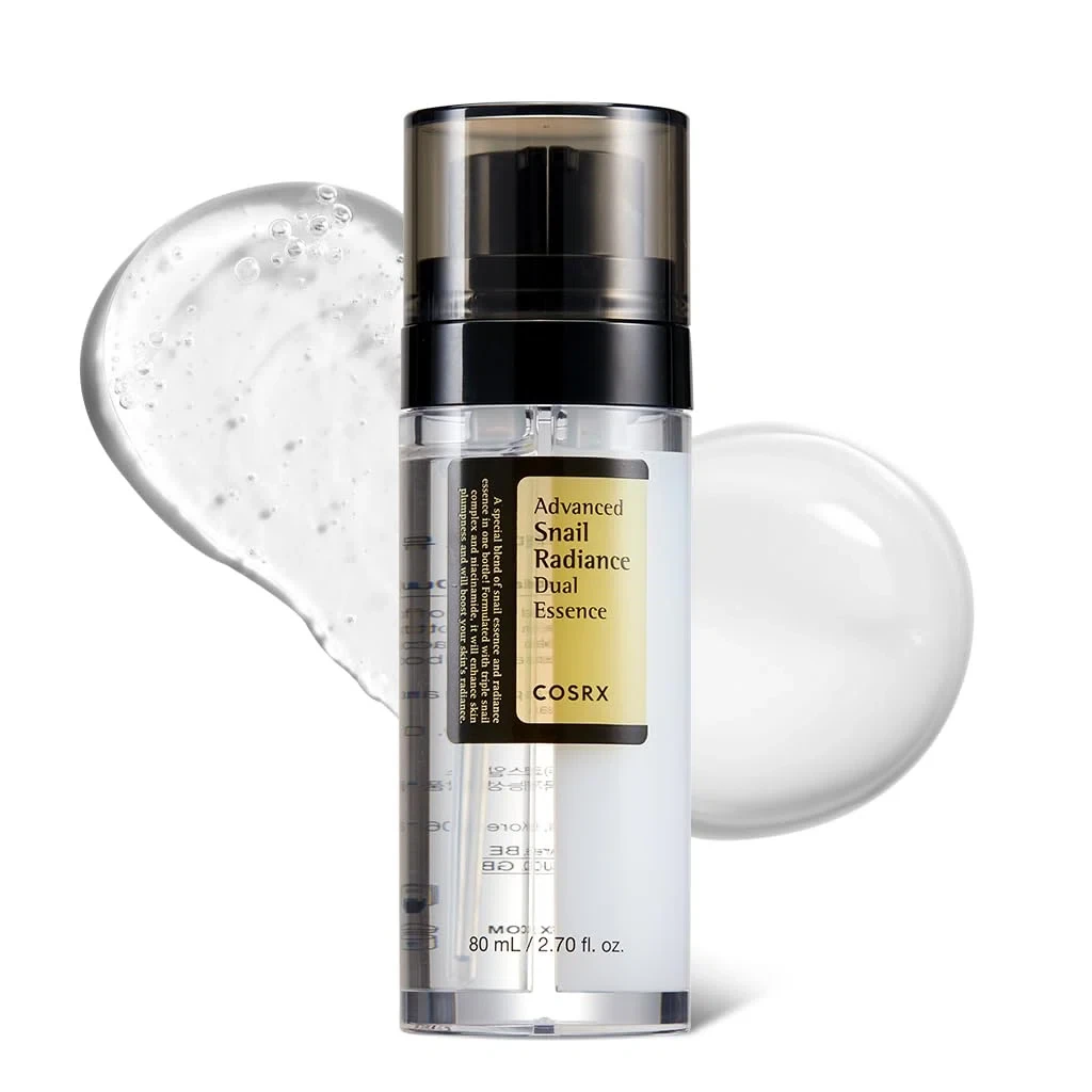 اسنس دوگانه حلزون کوزارکس COSRX Advanced Snail Radiance Dual Essence حجم 80 میلی لیتر - ارس شاین