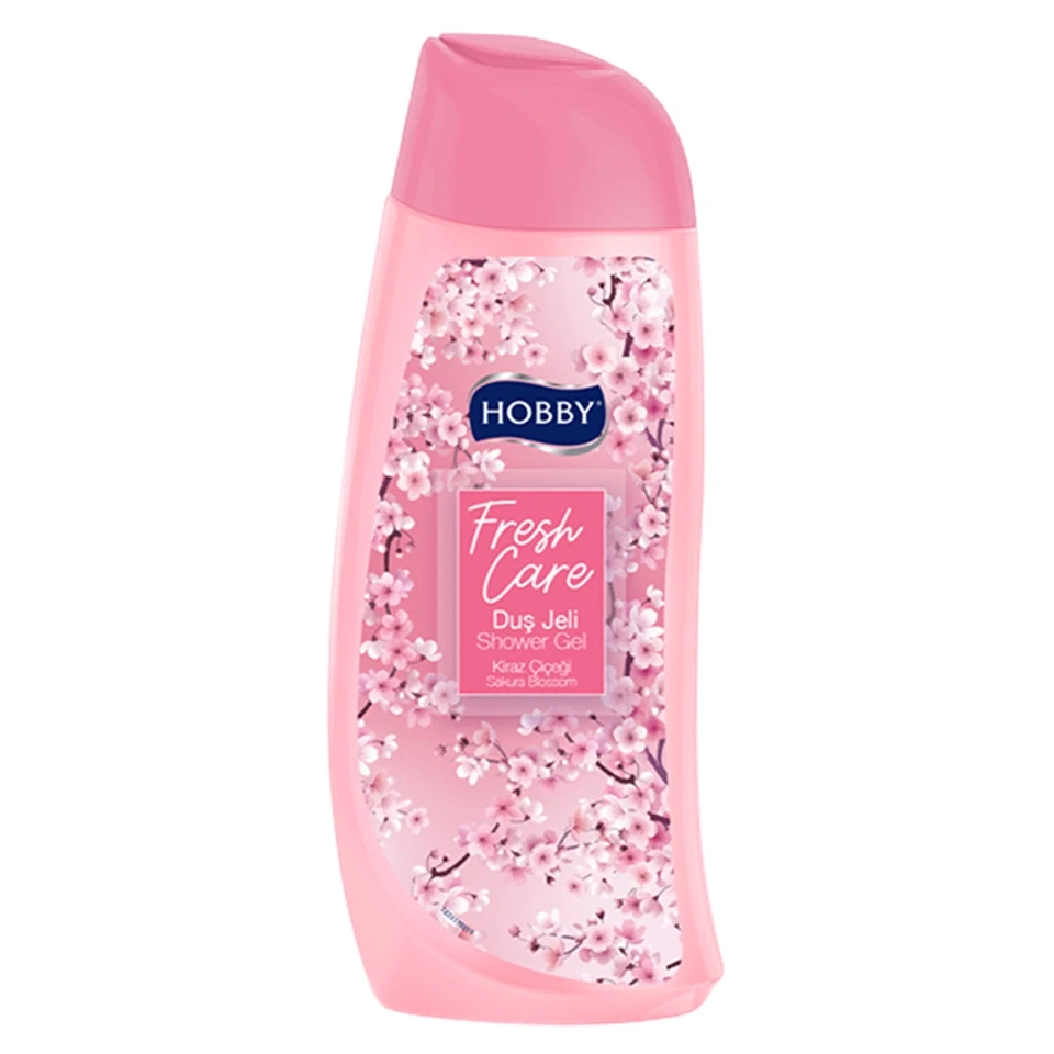 شامپو بدن هوبی رایحه شکوفه گیلاس HOBBY Shower Gel حجم 500 میلی لیتر - ارس شاین