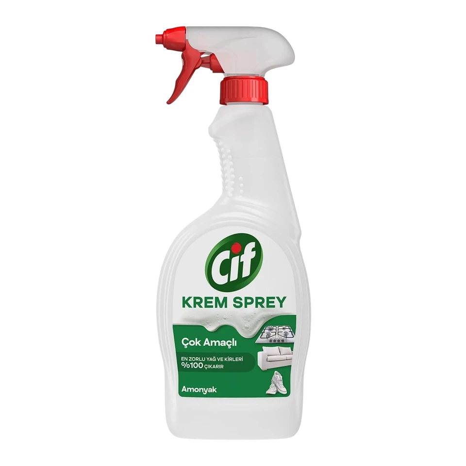 اسپری کرمی چند منظوره سیف Cif KREM SPREY Çok Amaçlı حجم 750 میلی لیتر - ارس شاین