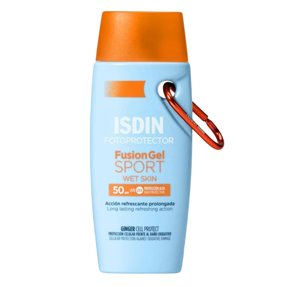 کرم ضد آفتاب فیوژن ژل اسپرت وت اسکین ایزدین ISDIN FOTOPROTECTOR Fusion Water MAGIC SPF50 حجم 100 میلی لیتر - ارس شاین