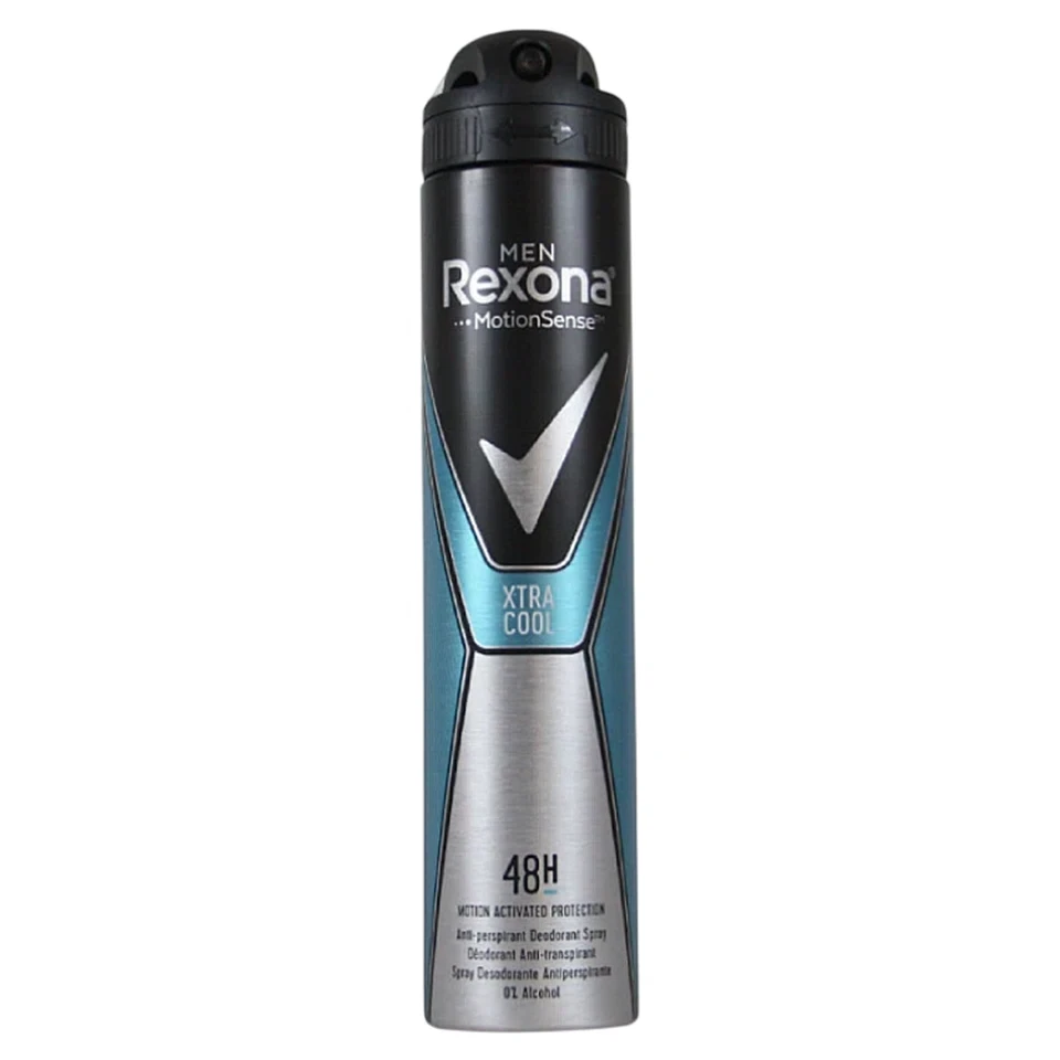 اسپری ضد تعریق 48 ساعته مردانه رکسونا ایتالیا رایحه فوق‌العاده سرد Rexona xtra cool حجم 200 میلی لیتر - ارس شاین