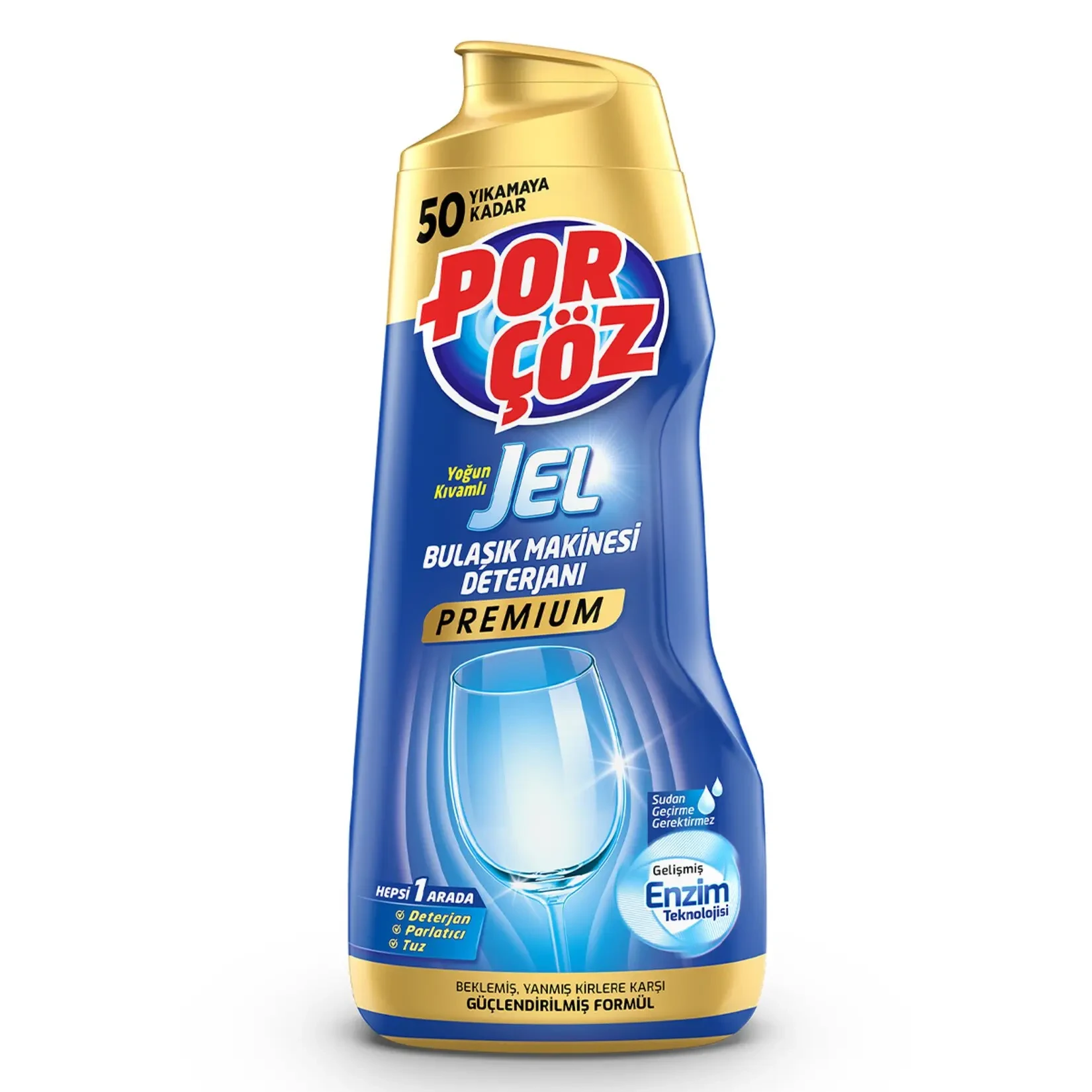 ژل ظرفشویی پور چوز مدل پریمیوم POR COZ JEL PREMIUM حجم 900 میلی لیتر - ارس شاین