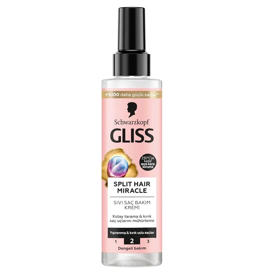 اسپری دو فاز گلیس اسپلیت هیر میراکل Gliss Split Hair Miracle حجم 200 میلی لیتر - ارس شاین