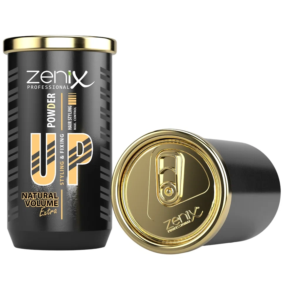 پودر حالت دهنده مو سری حجم طبیعی زنیکس zenix hair styling powder natural volume وزن 20 گرم - ارس شاین