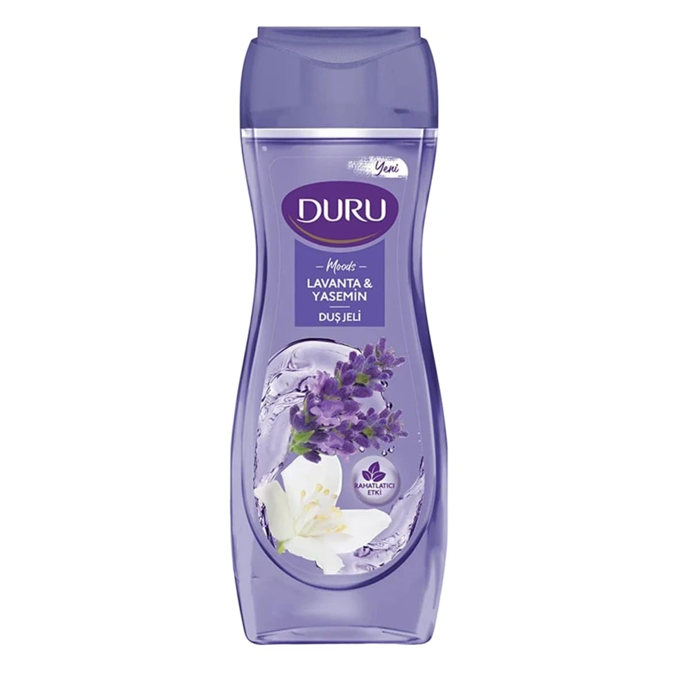شامپو بدن دورو رایحه لاوندر و گل یاس DURU DUŞ JELİ حجم 450 میلی لیتر - ارس شاین