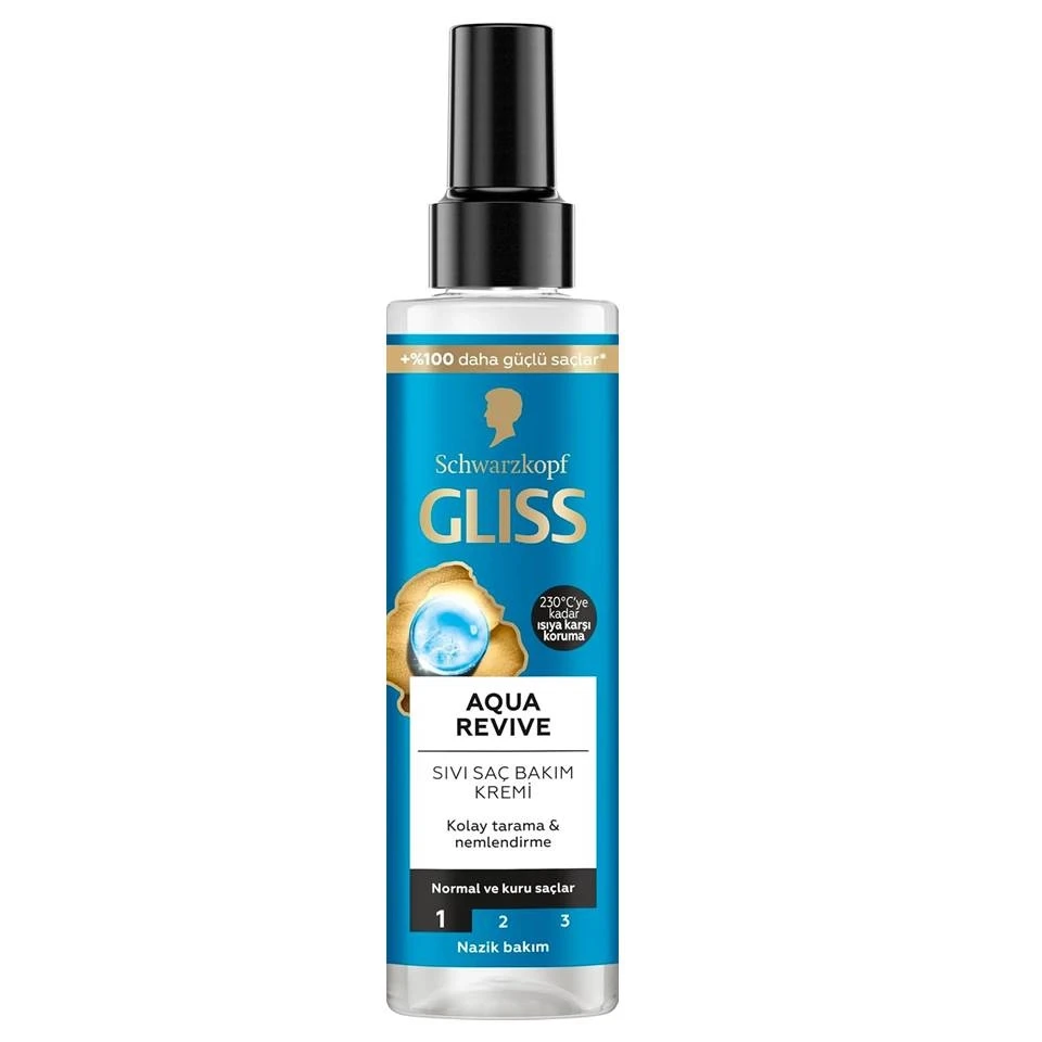 اسپری دو فاز گلیس آکوا ری‌وایو Gliss Aqua Revive حجم 200 میلی لیتر - ارس شاین