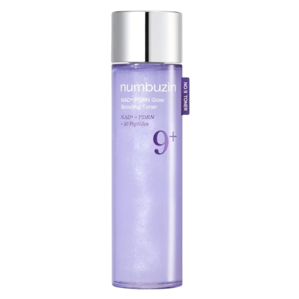 تونر پپتاید PDRN و NAD شماره 9 درخشان تقویت کننده و ضد چروک نامبوزین numbuzin No.9NAD+ PDRN Glow Boosting Toner حجم 150 میلی لیتر - ارس شاین