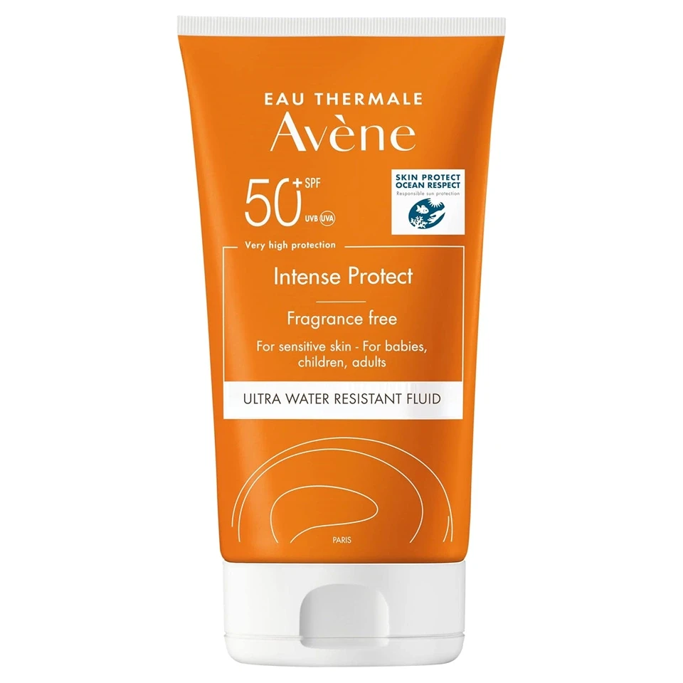 کرم ضد آفتاب اون مدل محافظت شدید Avène Intense Protect SPF50 حجم 150 میلی لیتر - ارس شاین