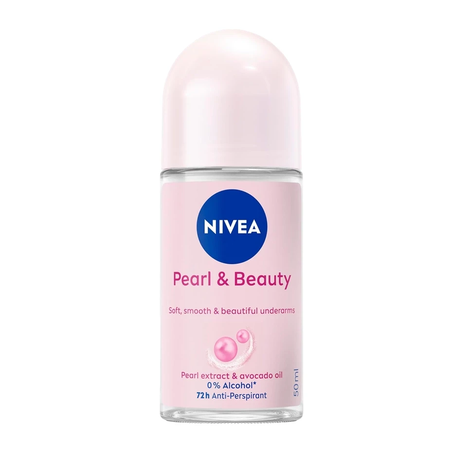 مام رولی زنانه نیوآ رایحه مروارید و زیبایی NIVEA Pearl &amp; Beauty حجم 50 میلی لیتر - ارس شاین