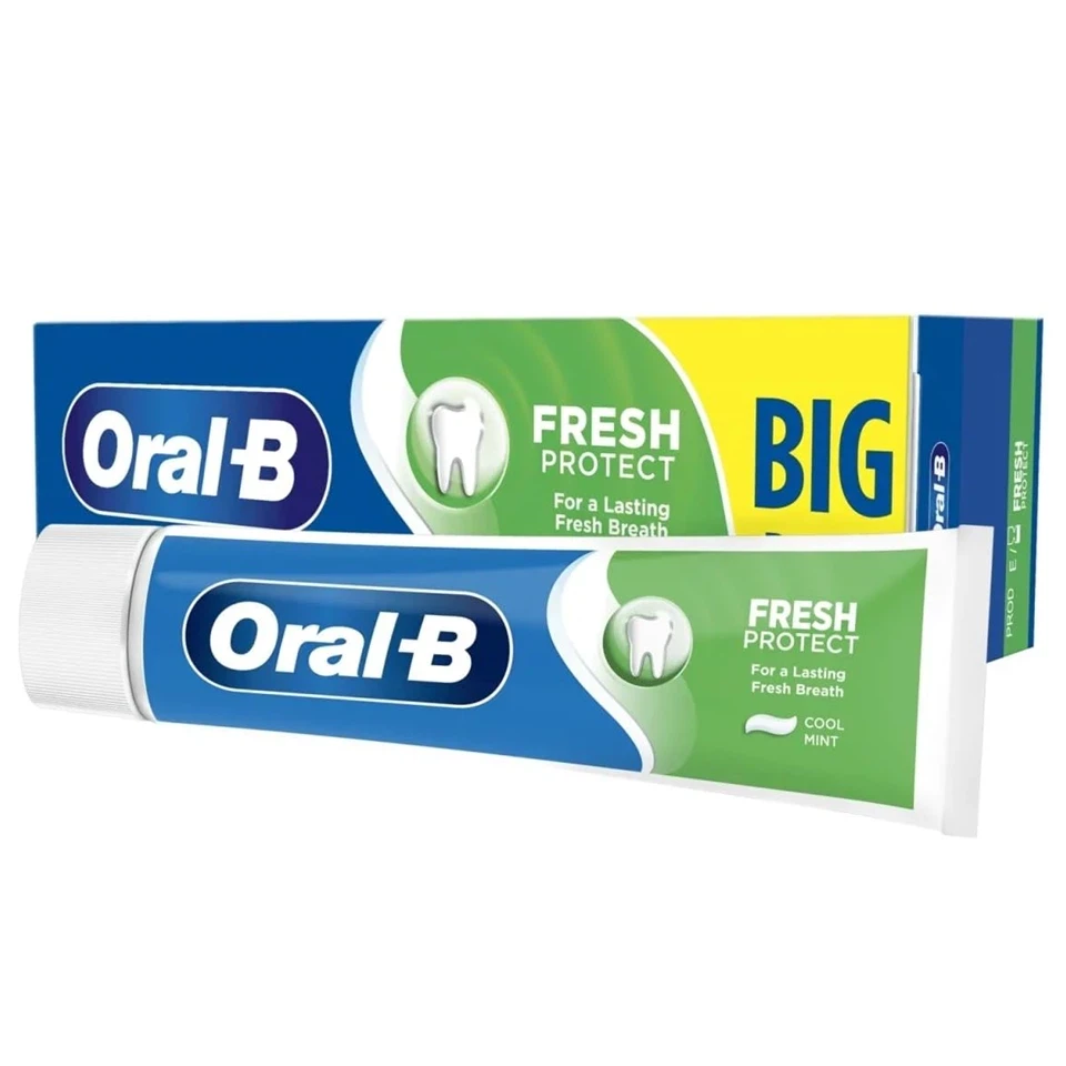 خمیر دندان اورال بی مدل فرش پروتکت Oral-B FRESH PROTECT حجم 100 میلی لیتر - ارس شاین