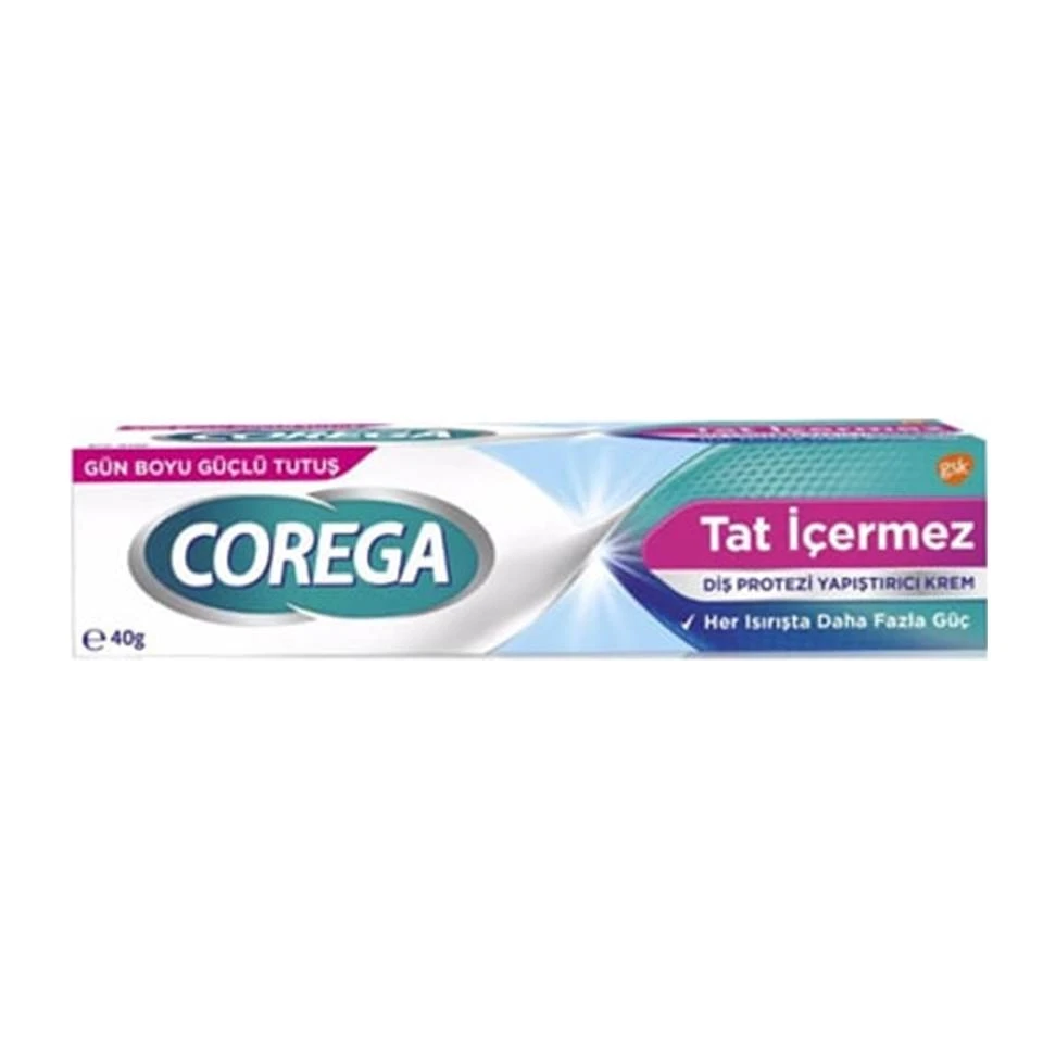 چسب دندان مصنوعی کورگا بدون طعم COREAGA Tat İçermez وزن 40 گرم - ارس شاین