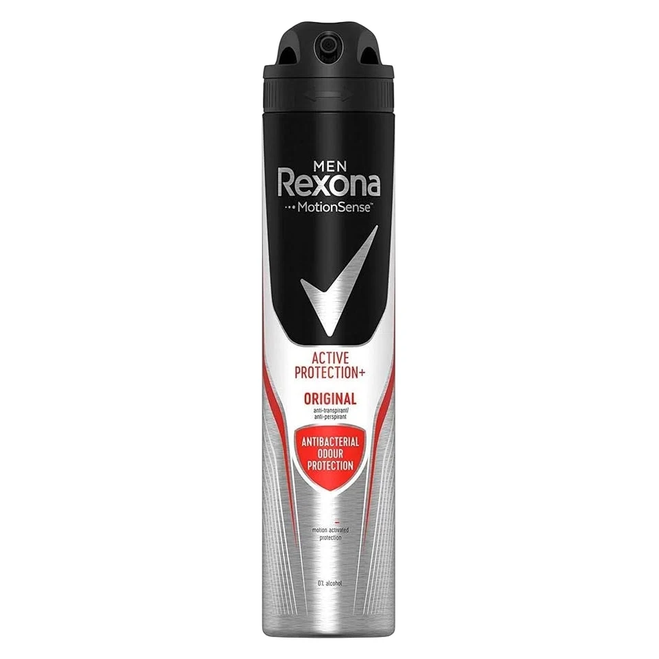 اسپری ضد تعریق 48 ساعته مردانه رکسونا ایتالیا رایحه محافظت فعال +Rexona PROTECTION ACTIVE حجم 200 میلی لیتر - ارس شاین