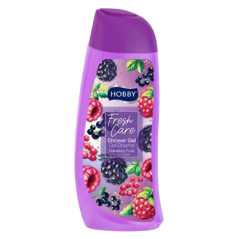 شامپو بدن هوبی رایحه تمشک HOBBY Shower Gel حجم 500 میلی لیتر - ارس شاین