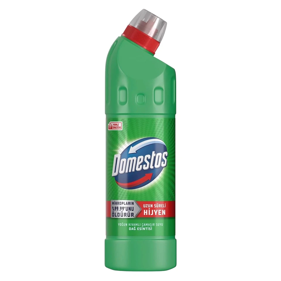 مایع سفید کننده و جرمگیر سطوح دامستوس مدل نسیم کوهستان Domestos DAĞ ESİNTİSİ حجم 750 میلی لیتر - ارس شاین